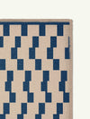Board Game Navy New Jute Rug