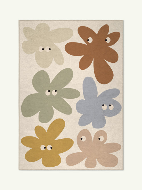 Crew brown chenille rug