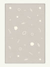 Doodles Light Gray Cotton Feel Rug