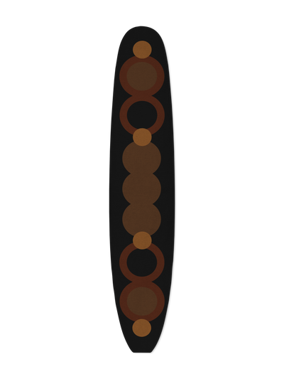 Yallingup brown chenille surfboard rug