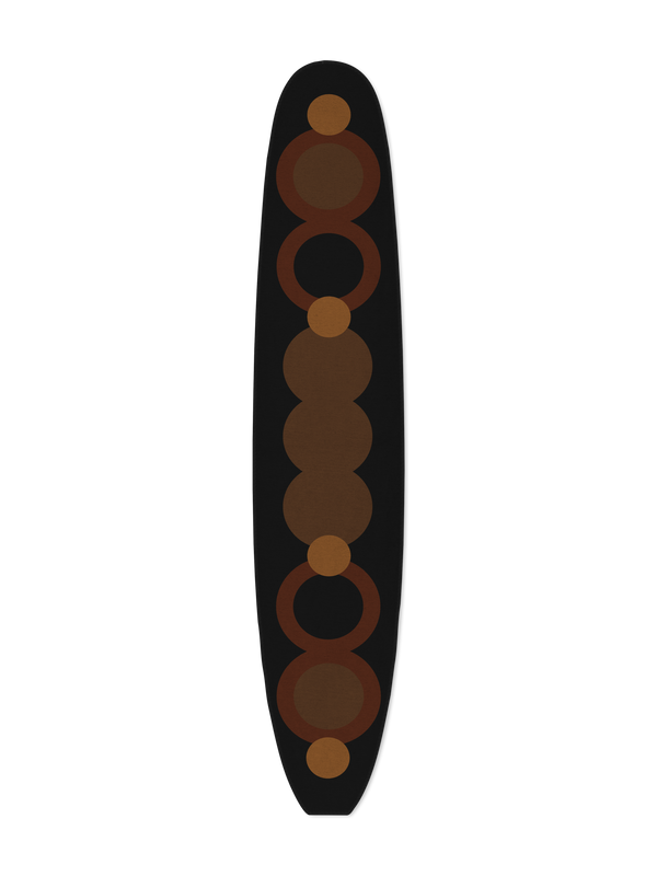 Yallingup brown chenille surfboard rug