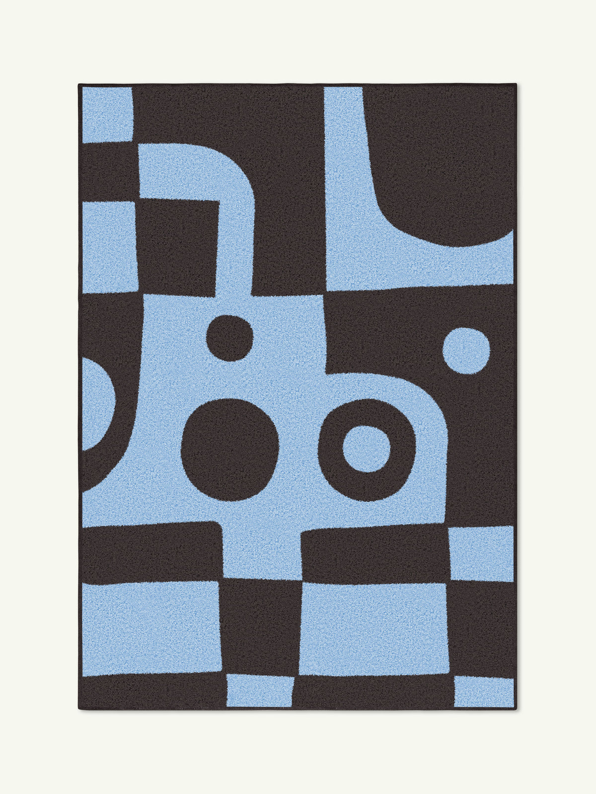 Tandem Sky Blue Cotton Feel Rug