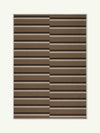 Carrel Brown Chenille Rug