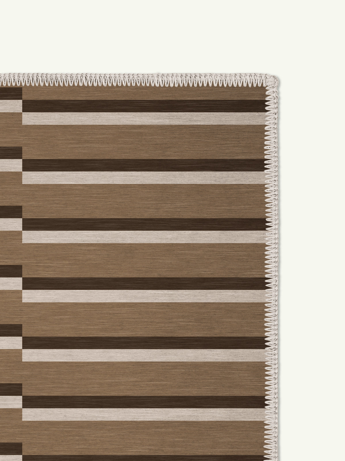 Carrel Brown Chenille Rug