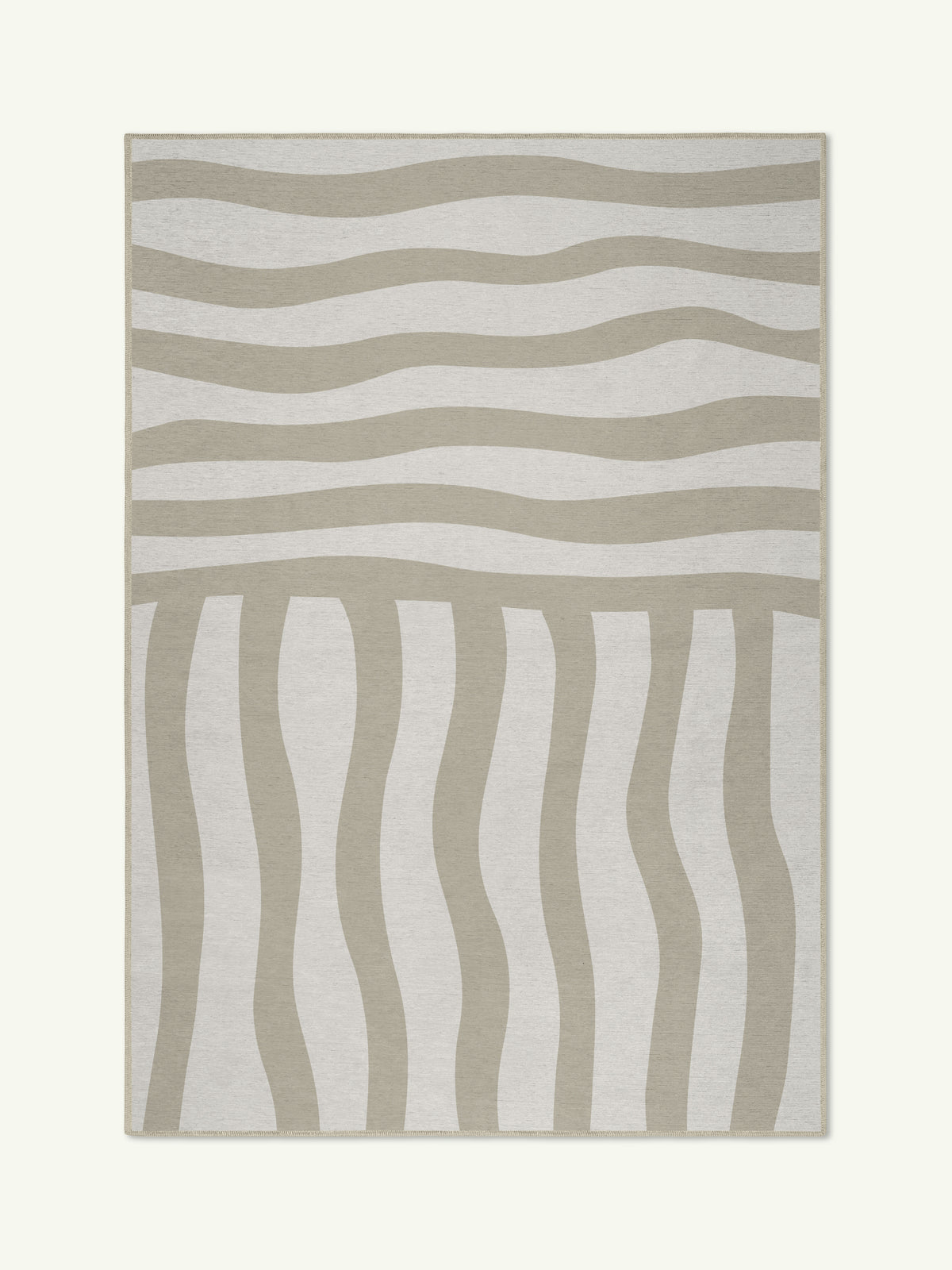 Billow Bone Chenille Rug