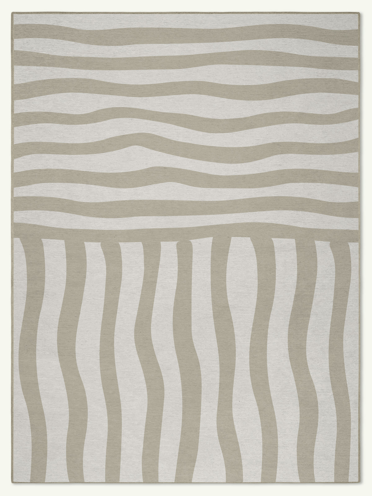 Billow Bone Chenille Rug