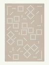 Keys Nude Chenille Rug