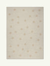 Spots Beige Chenille Rug