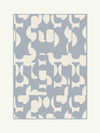 Novel Light Gray Cotton Feel Rug