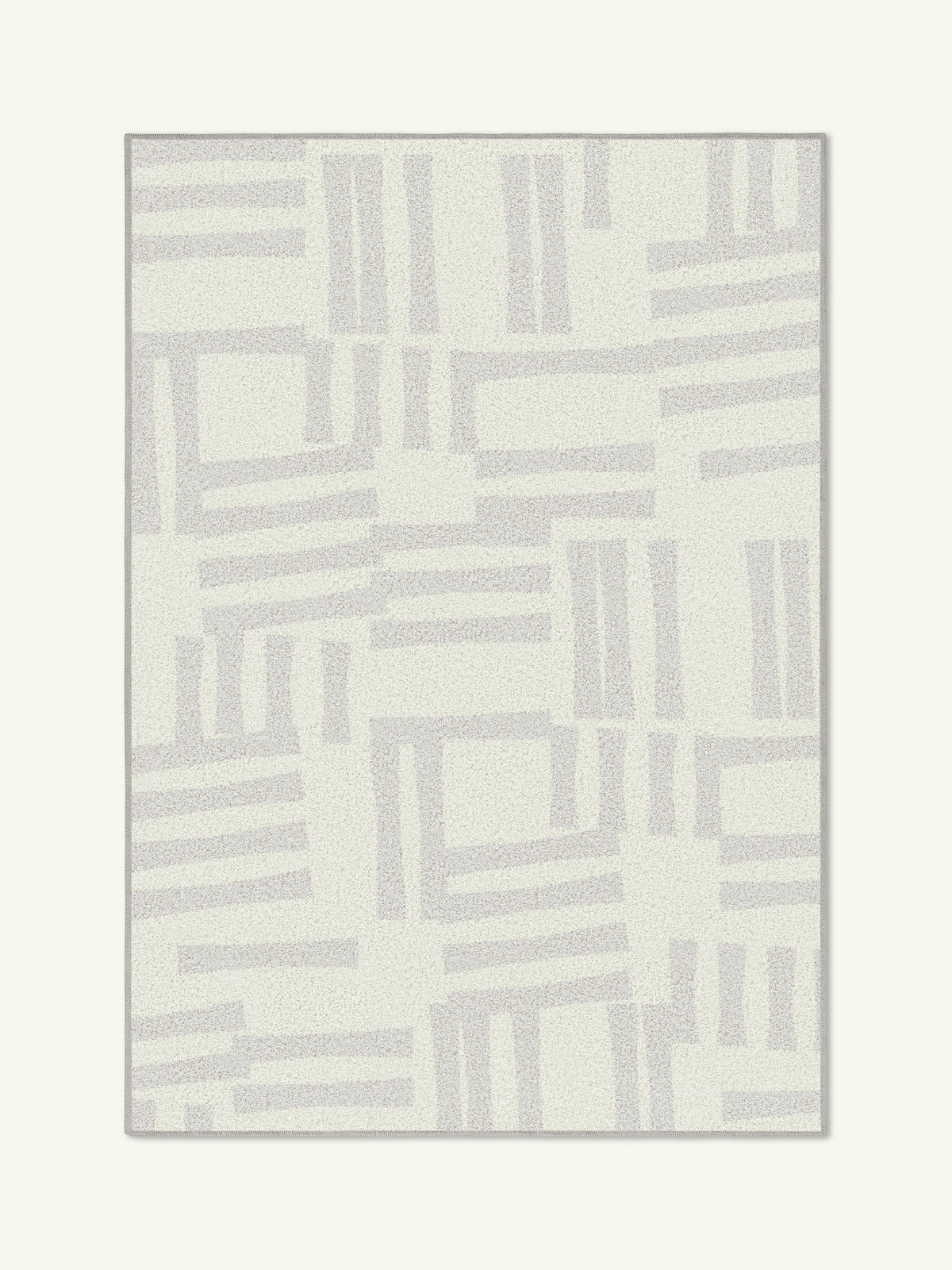 Weave Light Gray Cotton Feel Rug