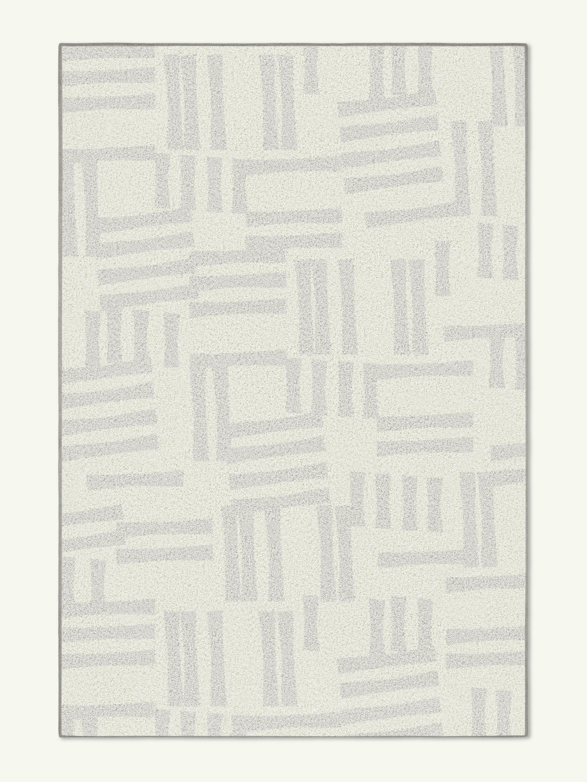 Weave Light Gray Cotton Feel Rug