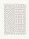 Mosaic Light Gray Cotton Feel Rug