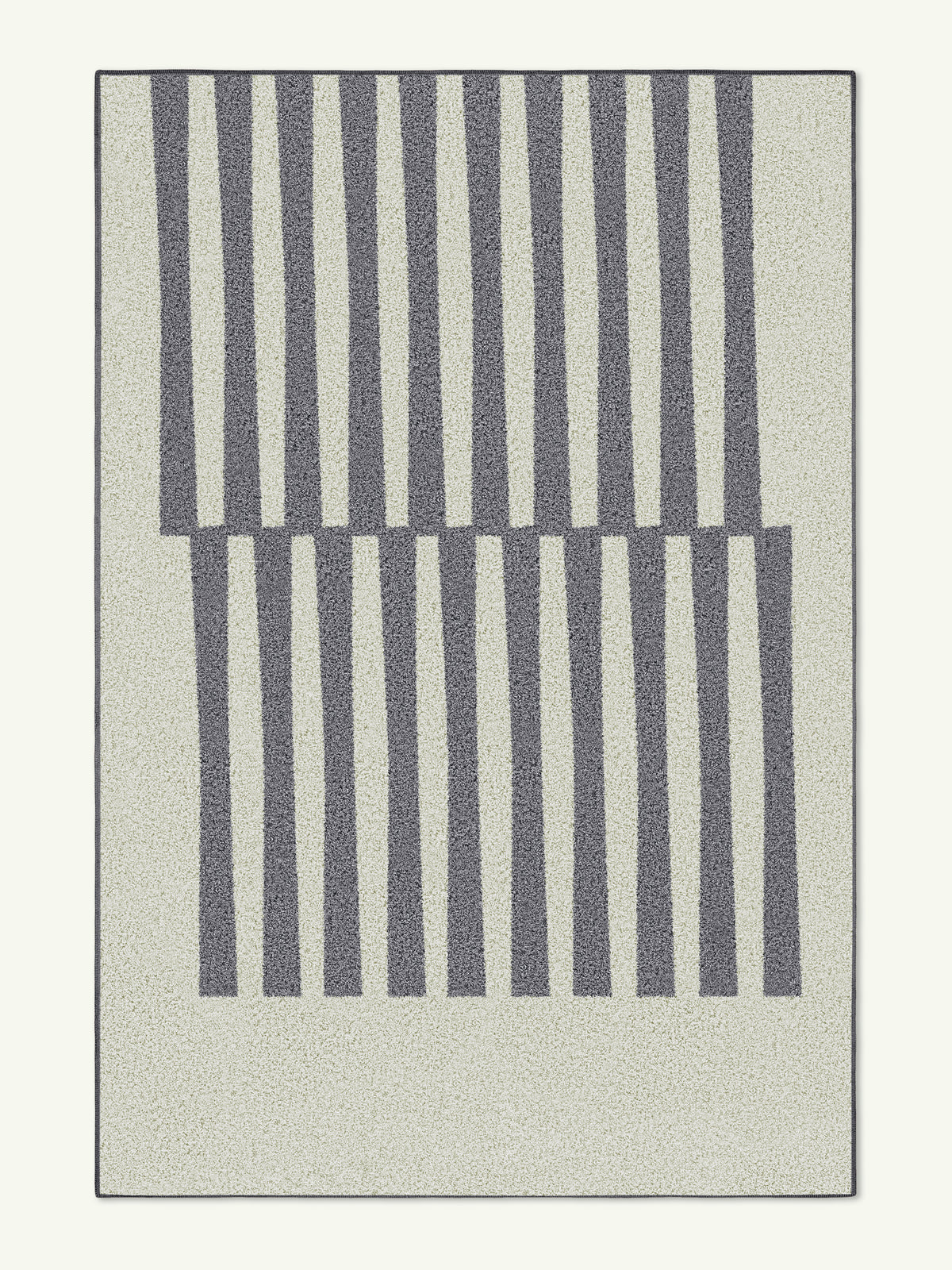 Lineage Light Gray Cotton Feel Rug