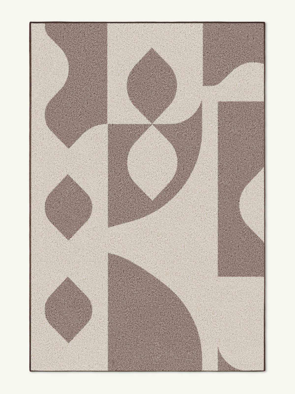 Whim Taupe Cotton Feel Rug