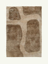 Awa Taupe New Zealand Washable Wool Rug