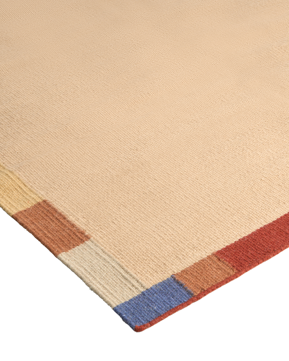 Node Multi Washable Blended Wool Flatweave Runner double.online