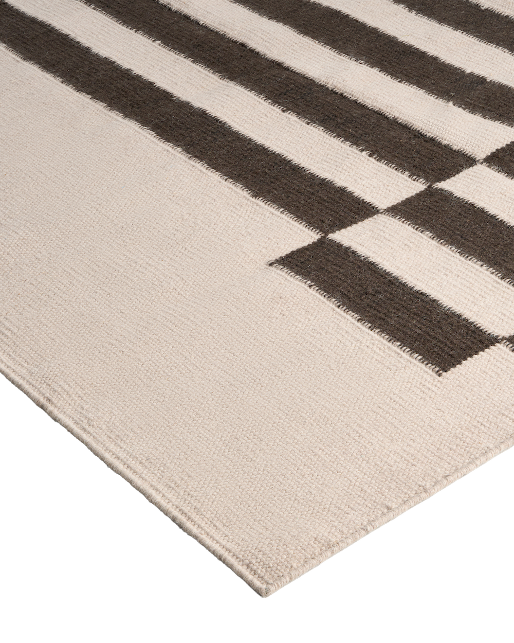 Vestige Ivory Washable Blended Wool Flatweave Swatch double.online