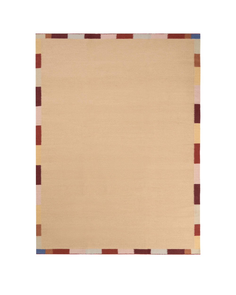 Node Multi Washable Blended Wool Flatweave Runner double.online Standard System 90x150cm