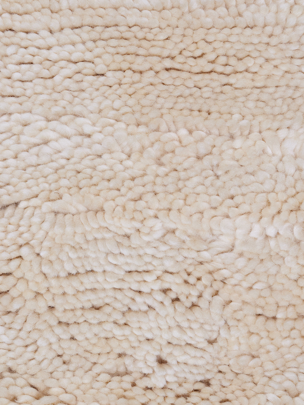Otago Beige Washable Wool Berber Rug