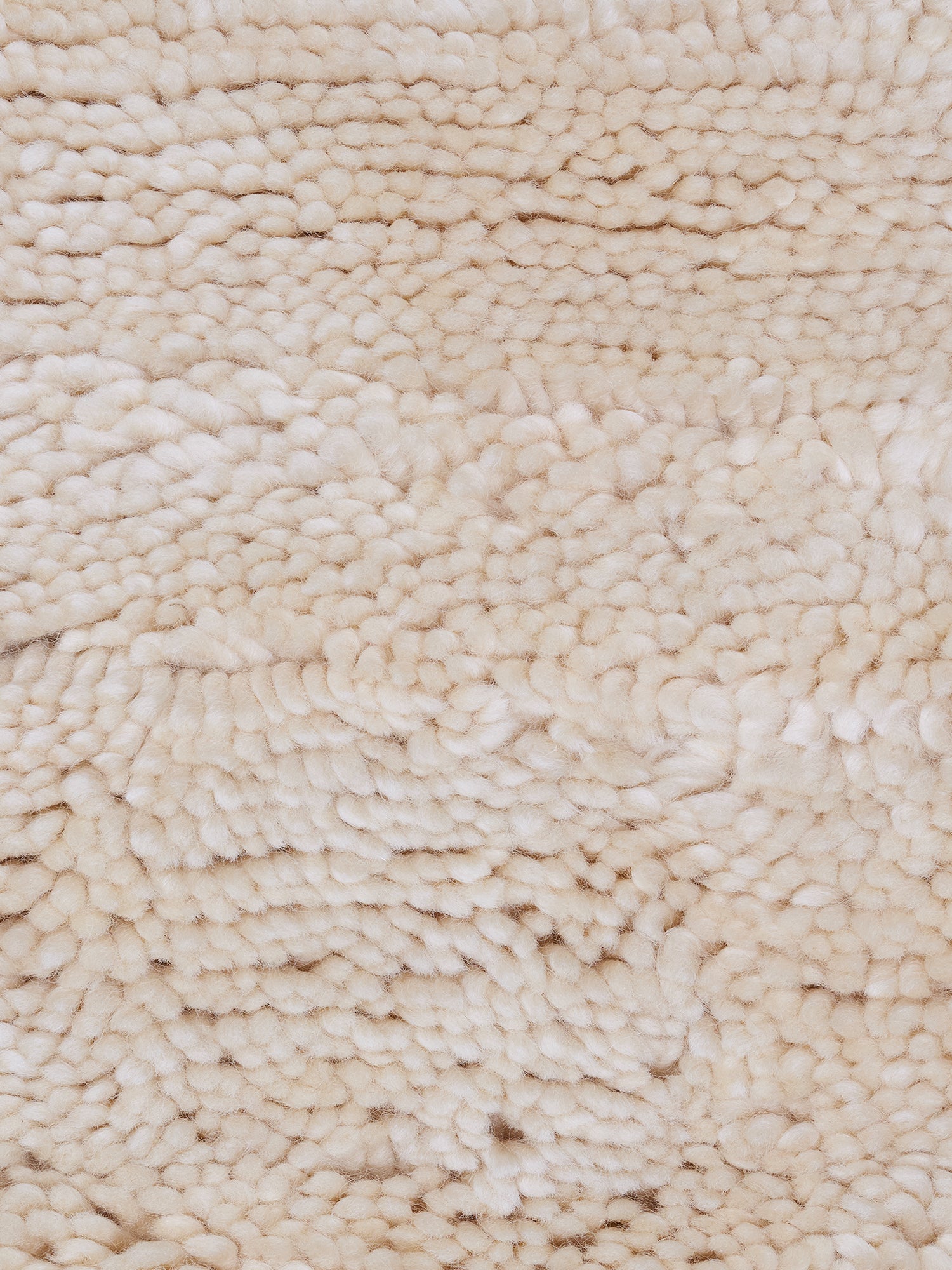 Otago Beige Washable Wool Berber Rug