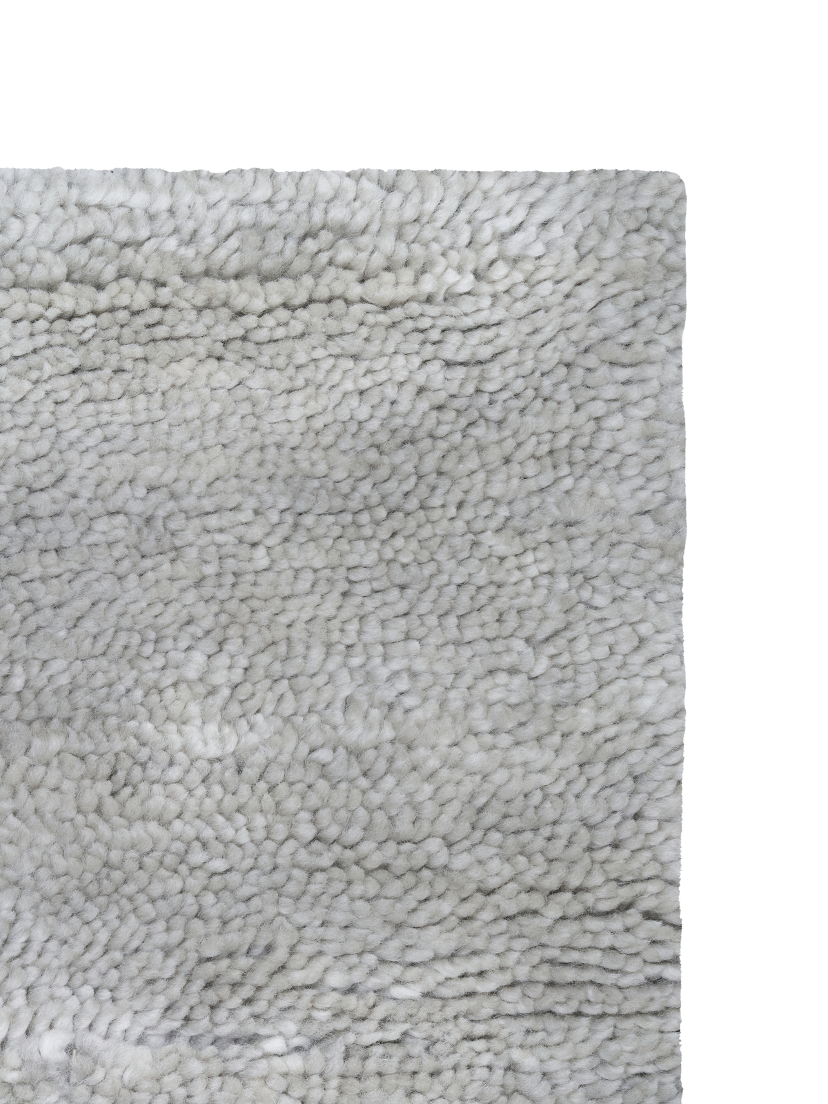 Otago Blue Ash Washable Wool Berber Rug