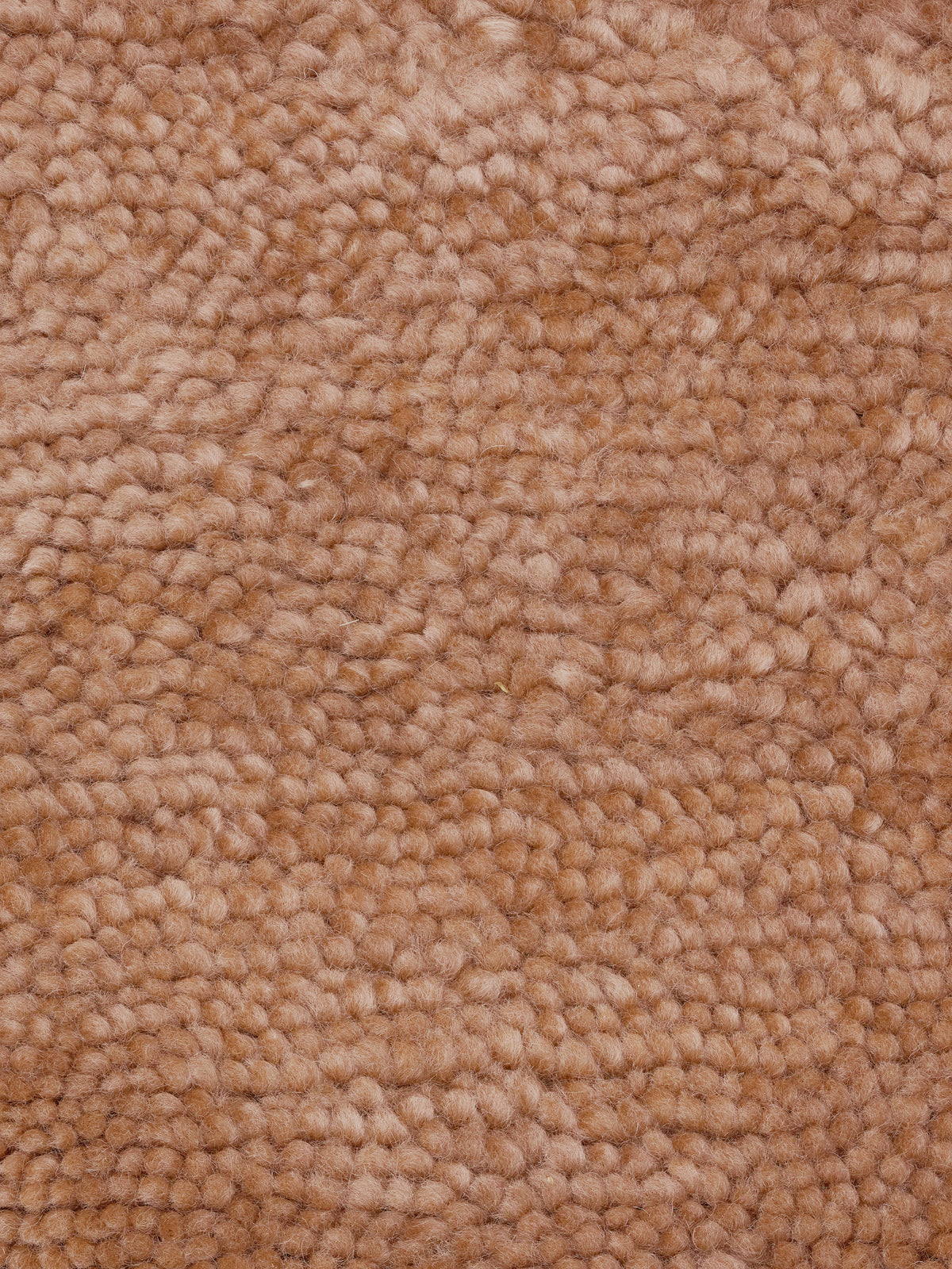 Otago Terracotta Washable Wool Berber Rug