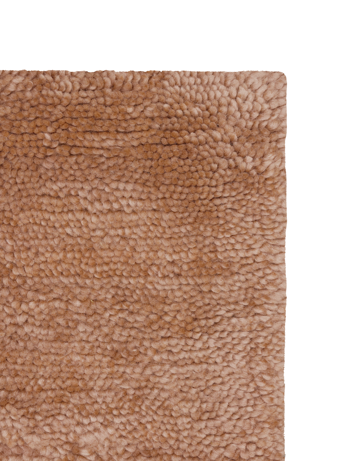Otago Terracotta Washable Wool Berber Rug