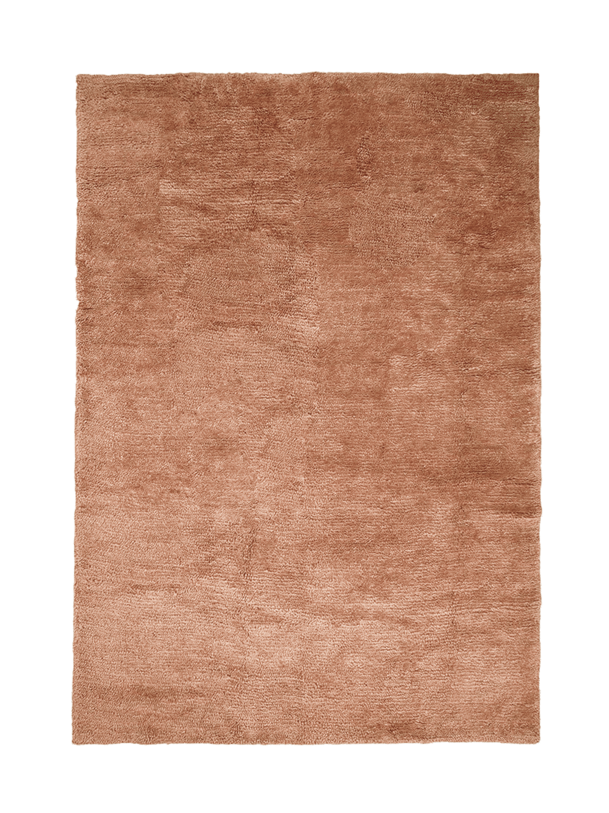 Otago Terracotta Washable Wool Berber Rug