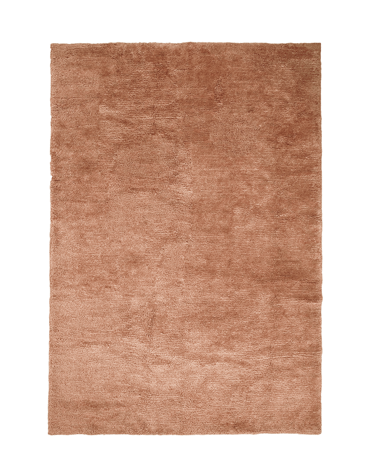 Otago Terracotta Washable Wool Berber Rug
