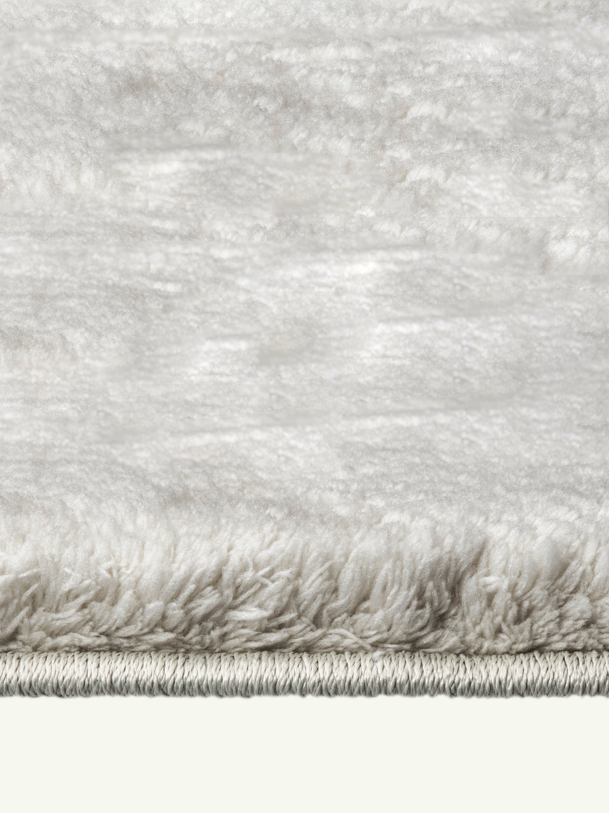 Soothe Light Gray Vegan Wool Rug