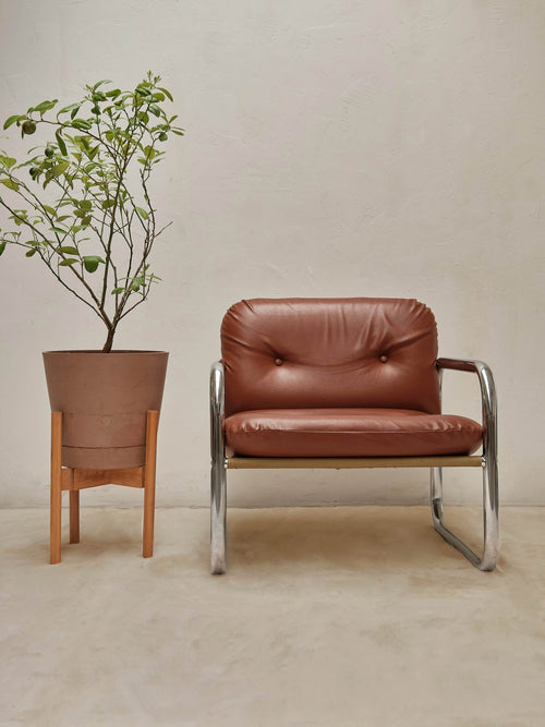 Rowan cream vegan silk rug