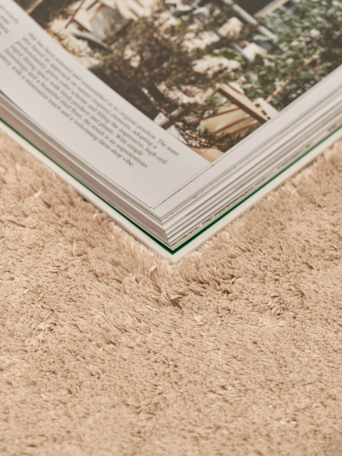 Soothe Bone Vegan Wool Rug
