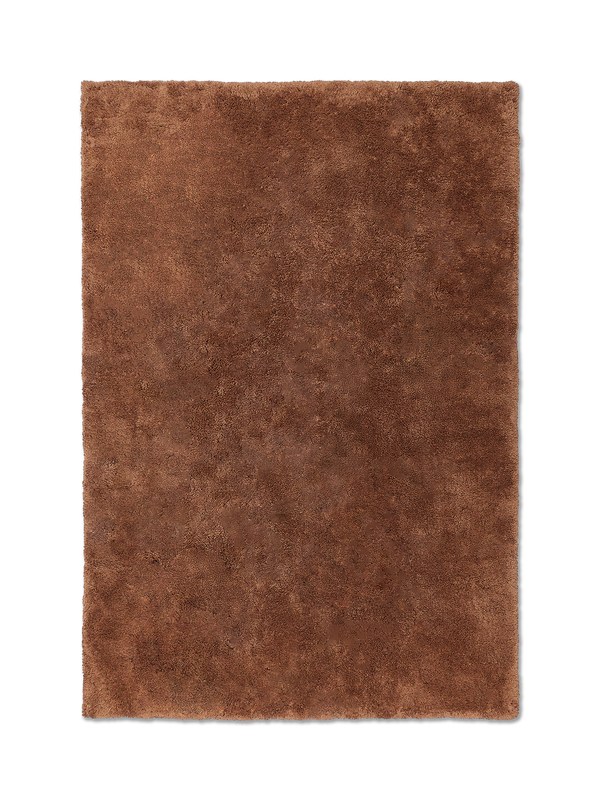 Soothe caramel vegan wool rug