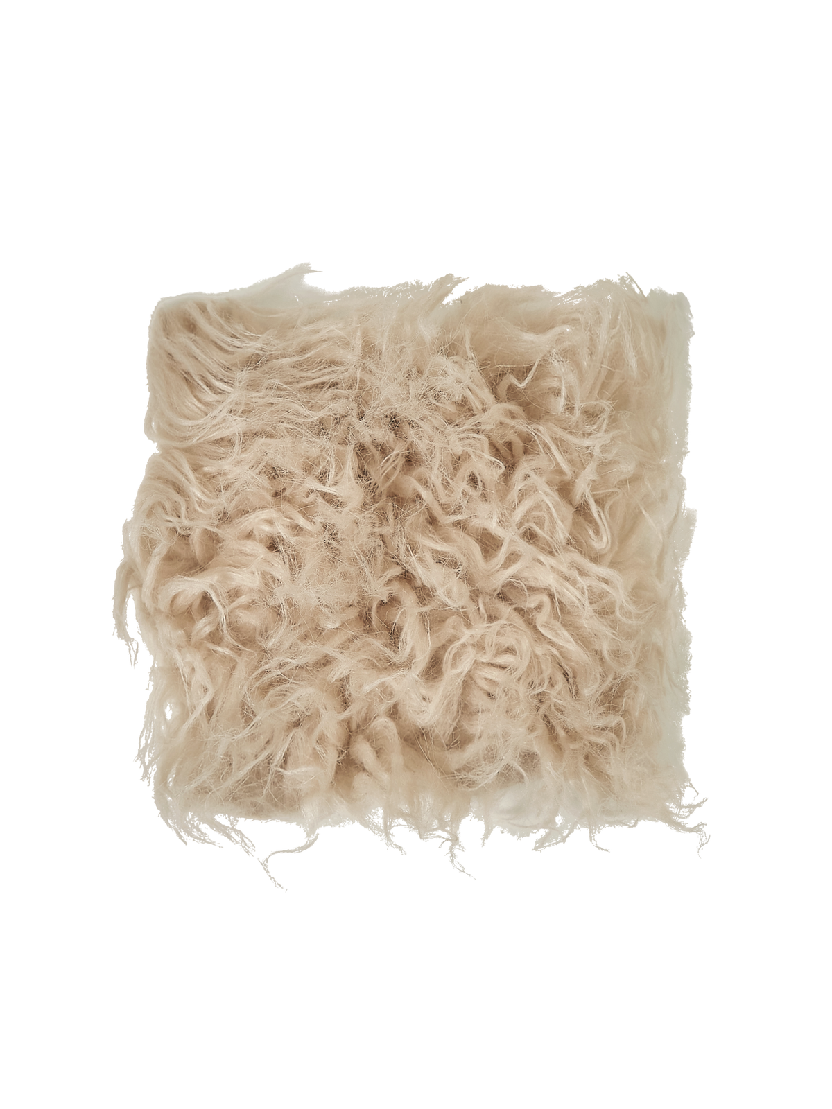 Haven Bone Vegan Flokati Shag Swatch