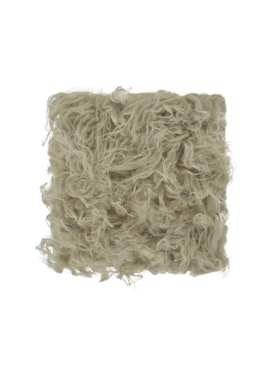 Haven sage vegan flokati shag swatch