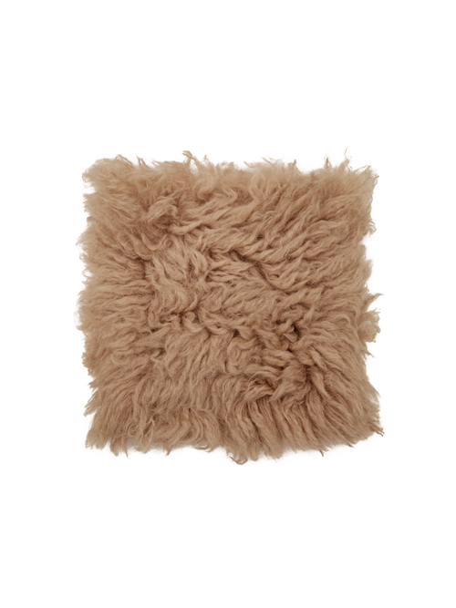 Mackenzie dark beige sheepskin swatch