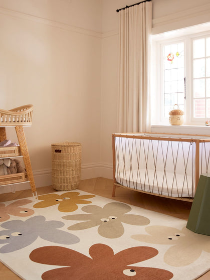Crew brown chenille rug