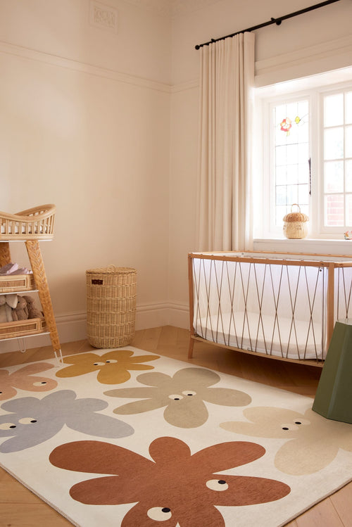 Crew brown chenille rug