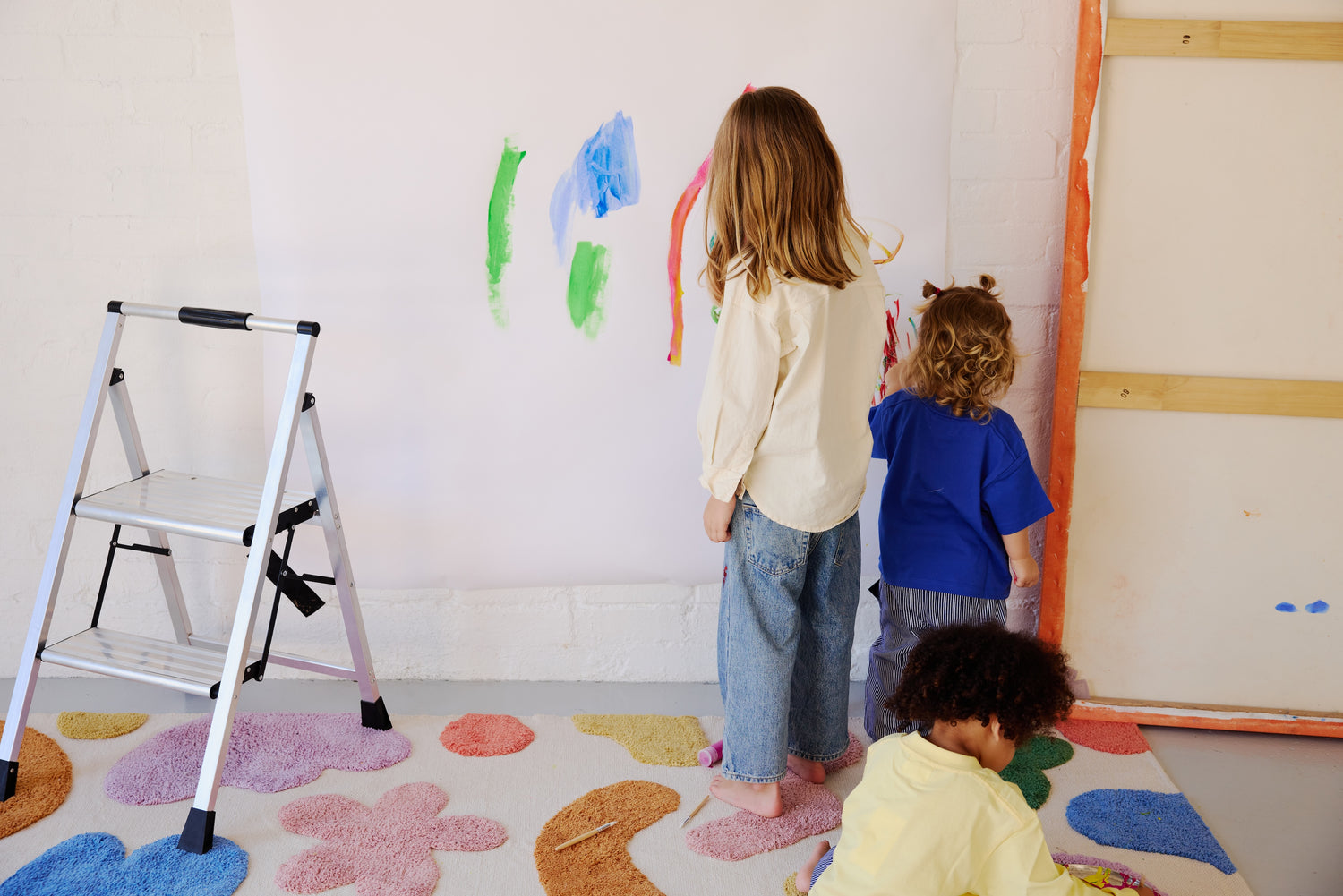 Imagination Multi Washable Organic Cotton Cut Pile Rug