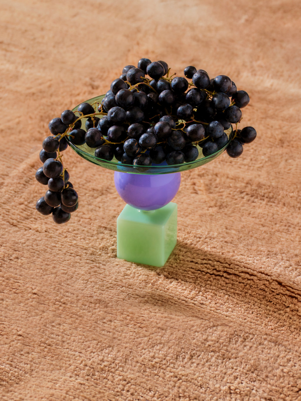 Nelson Caramel Washable Wool Fine Cut Pile Swatch