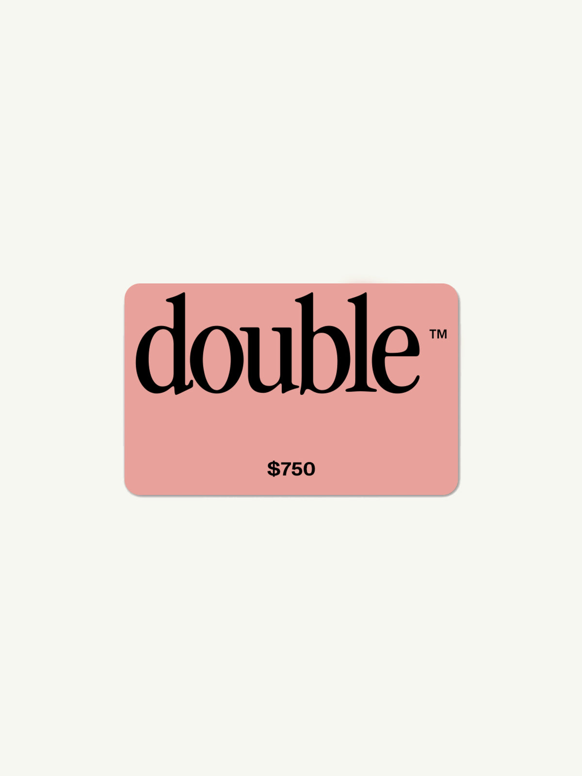 Double Gift Card