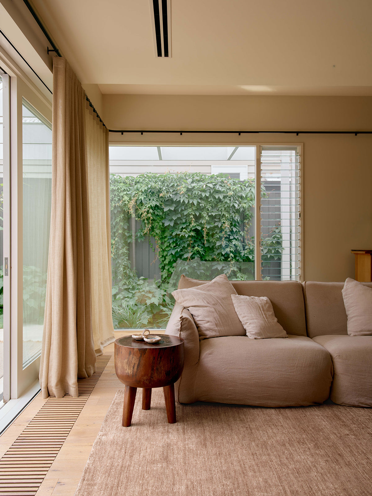 Banksia Clay Washable Wool Knotted Rug