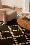 Centre Charcoal Chenille Rug
