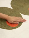 Dry Olive Chenille Rug