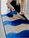 Dune Navy Chenille Rug