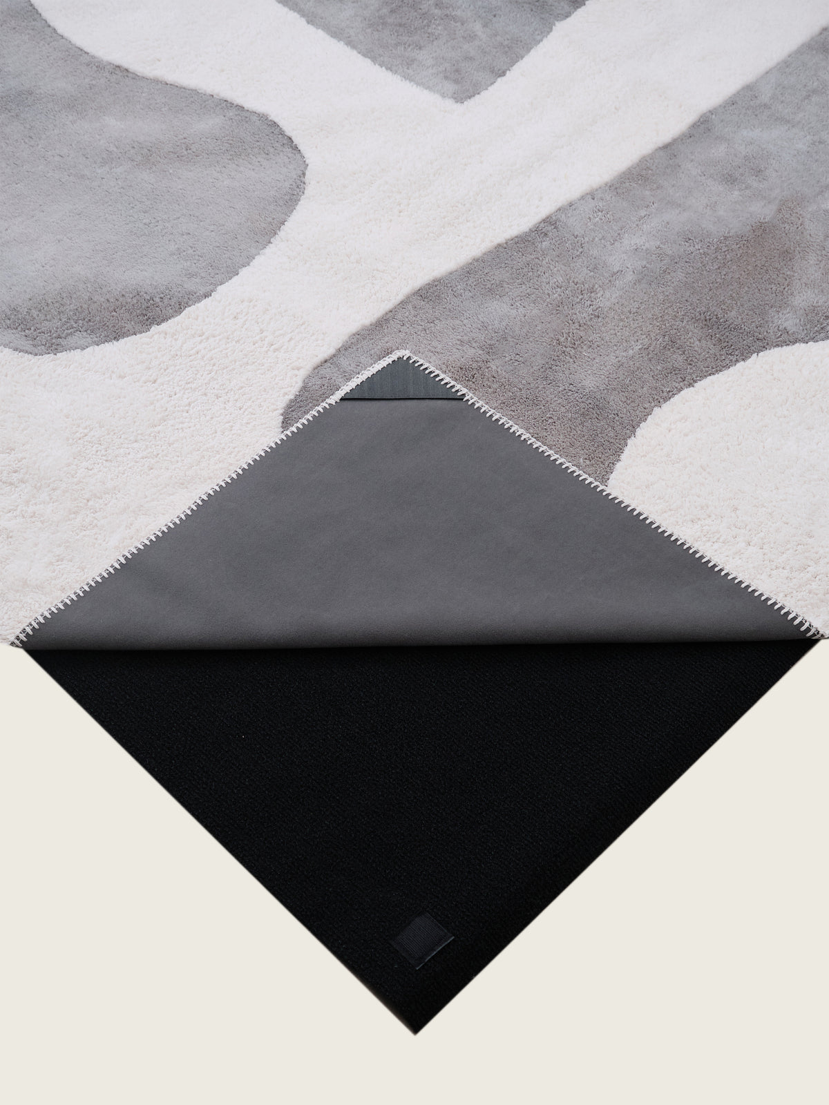 Reverie Taupe Cotton Feel Rug