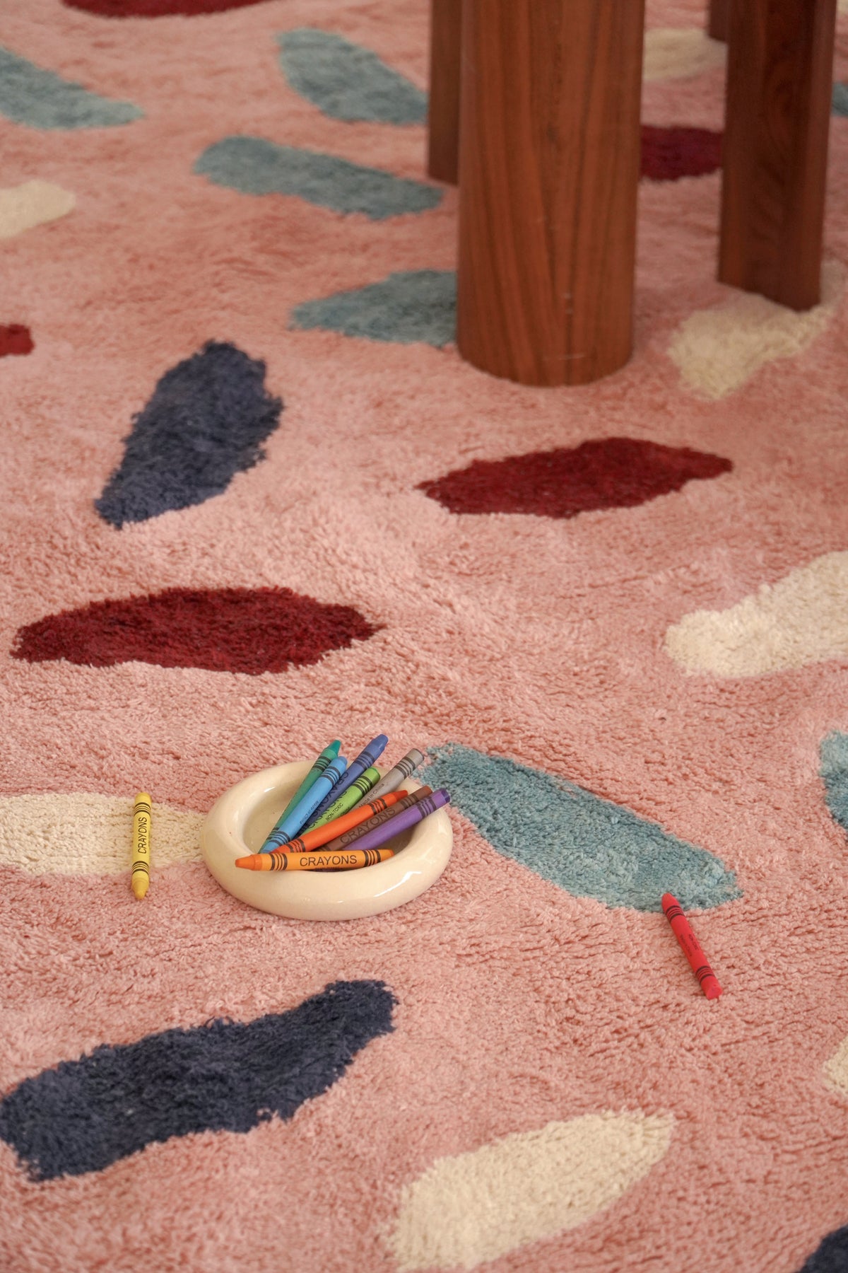 Sprinkles Dusty Pink Organic Cotton Pile Swatch double.online