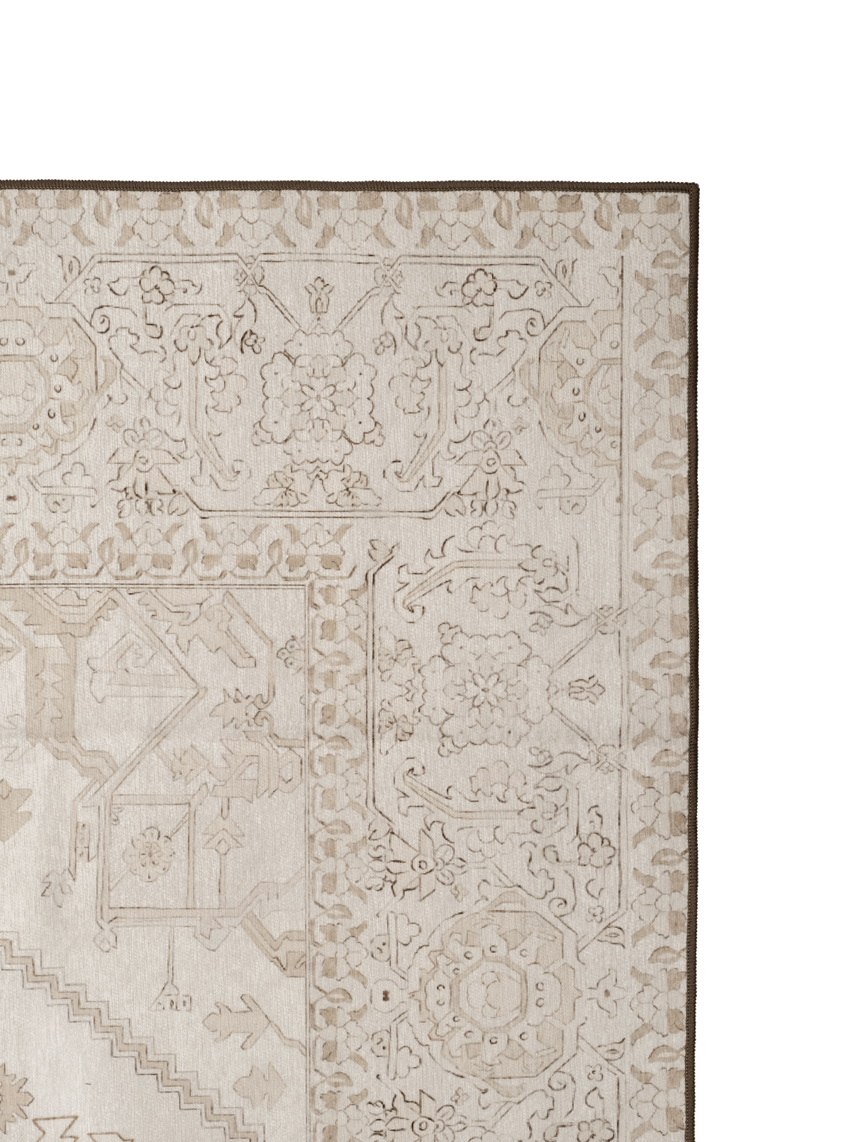 Harmony Neutral Chenille Rug Chenille Rugs Double