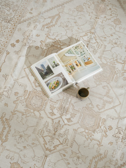 Harmony neutral chenille rug chenille rugs double standard system 60x90cm