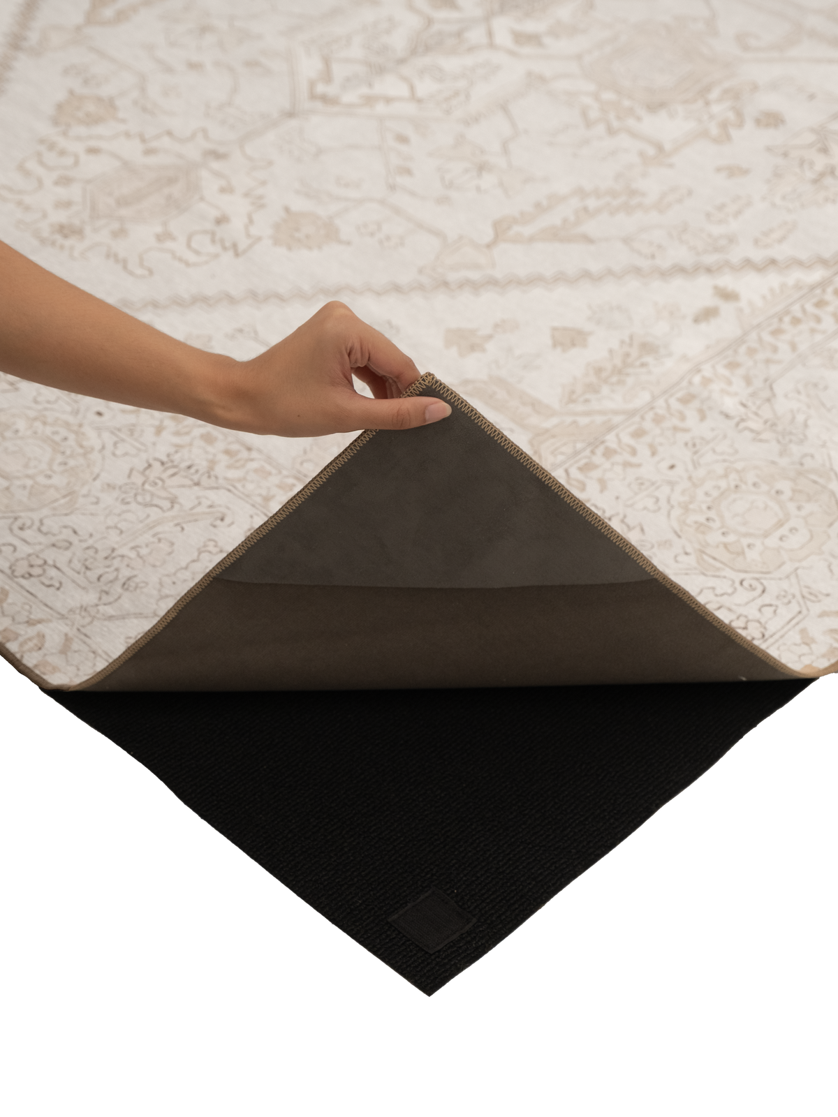 Harmony Neutral Chenille Rug Chenille Rugs Double